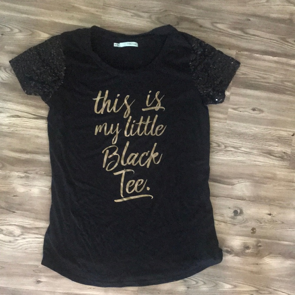 Black shirt